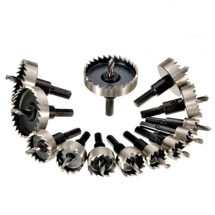 Mũi khoét nhôm, mũi khoét lỗ gỗ nhựa đủ size 16-60mm