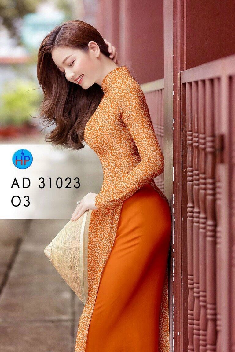 Vải áo dài Hoa nhí
