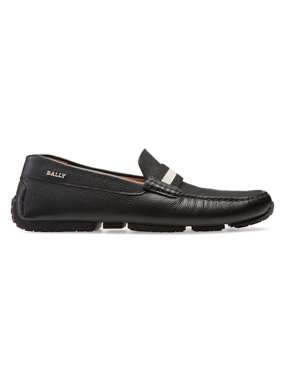 Giầy Bally Pearce Pebbled Leather Driving Loafers