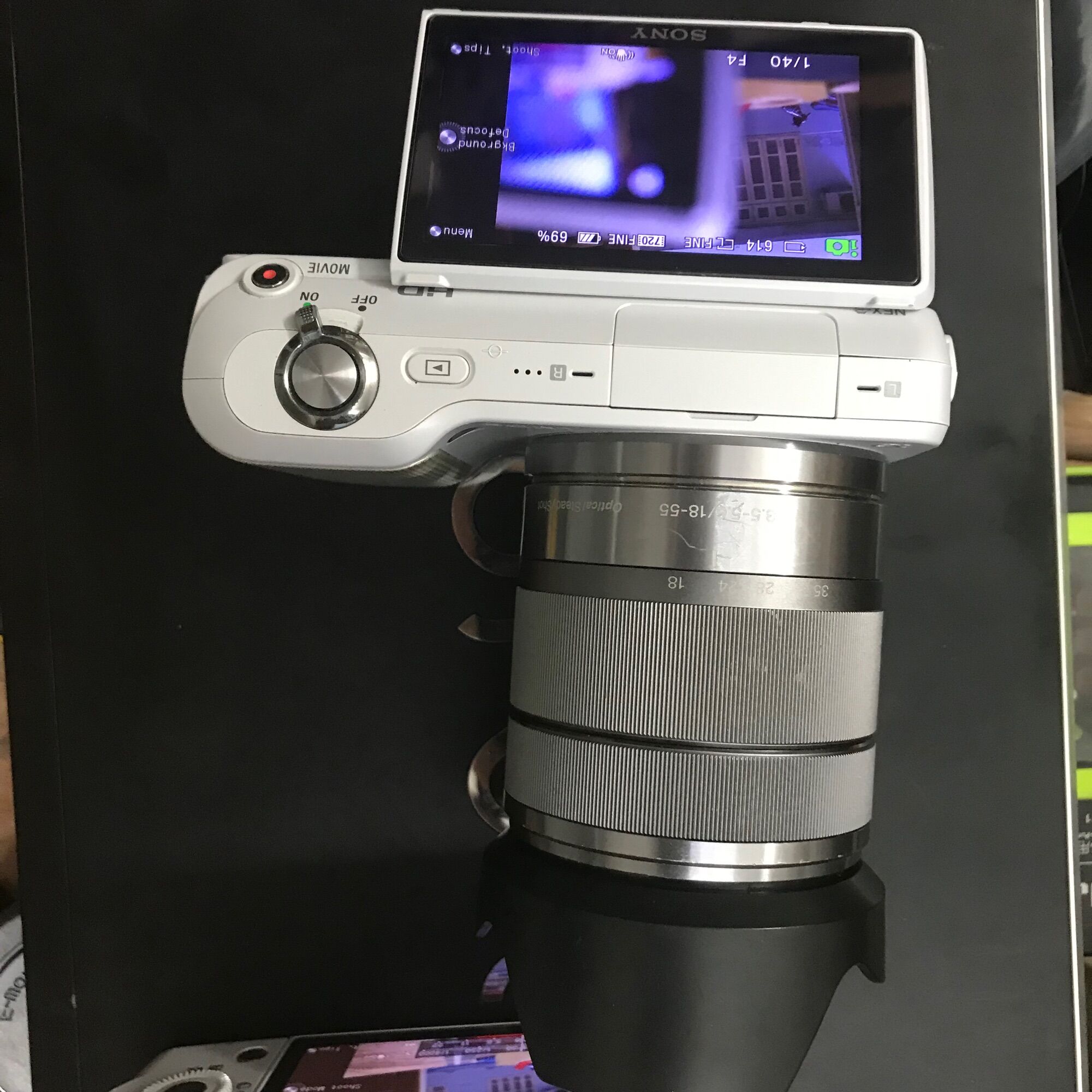 Máy ảnh Sony Nex 3 kèm ống kính