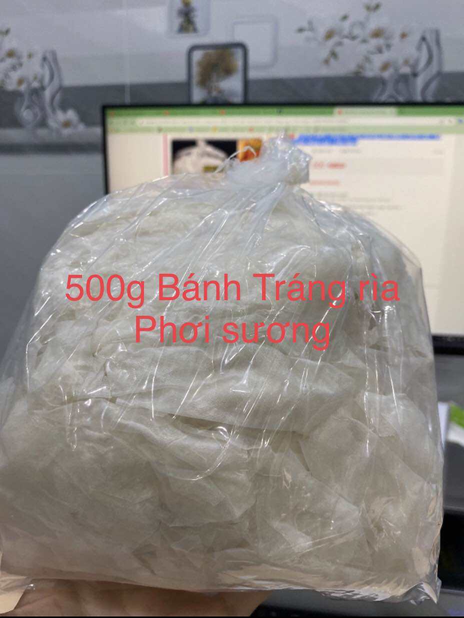 [HCM]Bánh tráng rìa phơi sương 500g- chính gốc tây ninh mềm dèo