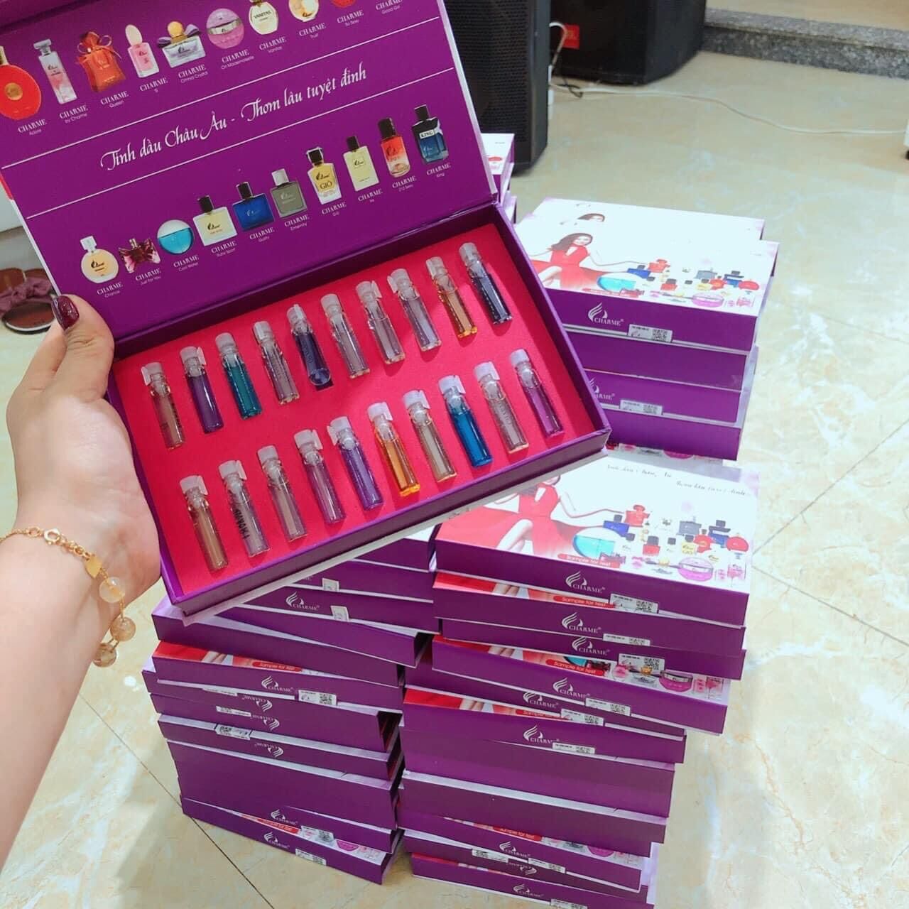 Bộ test nước hoa Char me 20 mùi