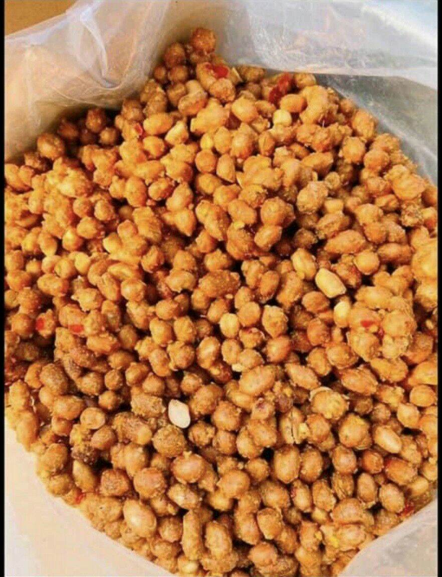 Đậu phộng rang tỏi ớt hủ 500g