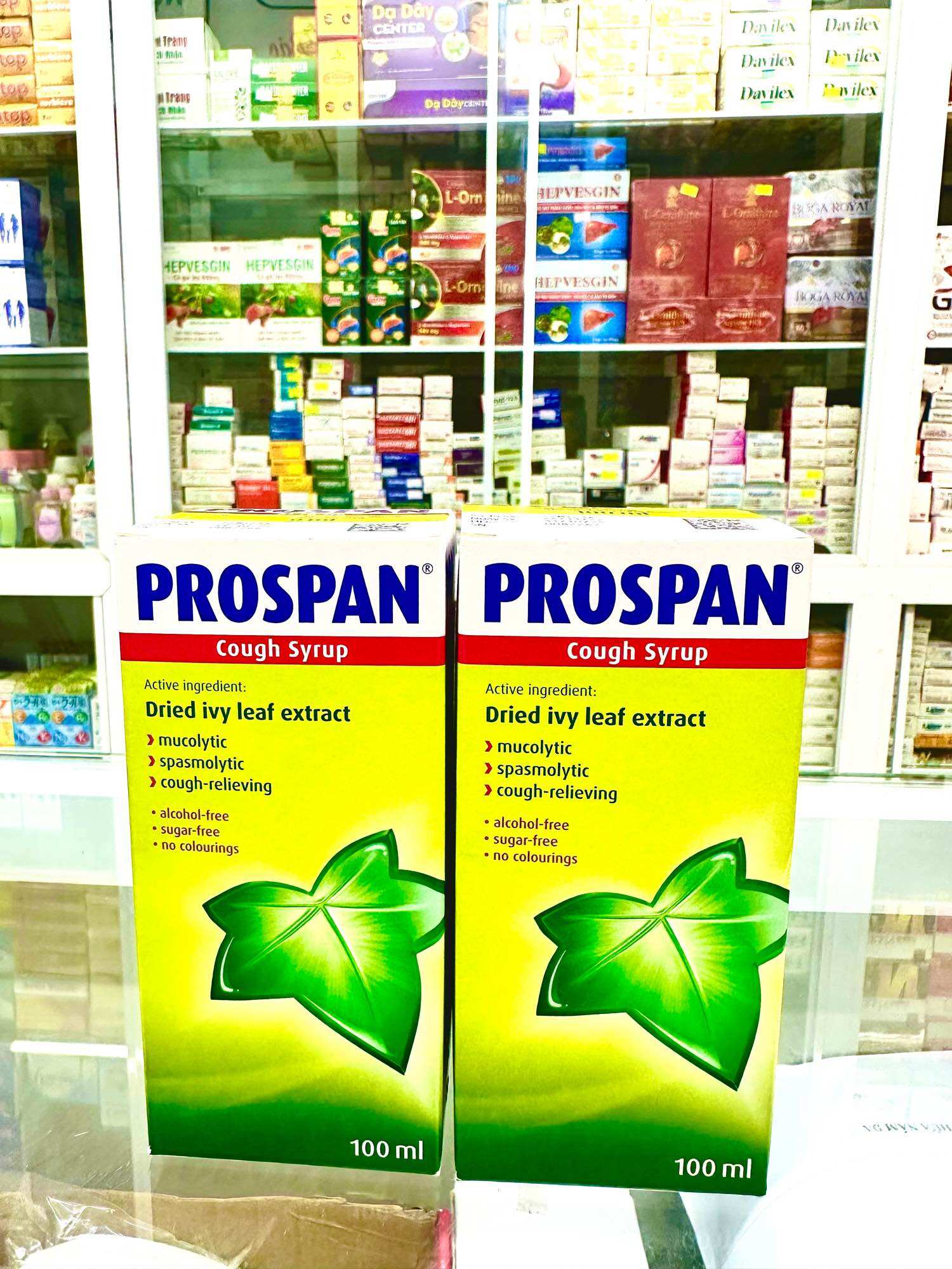 Siro ho dành cho trẻ em prospan