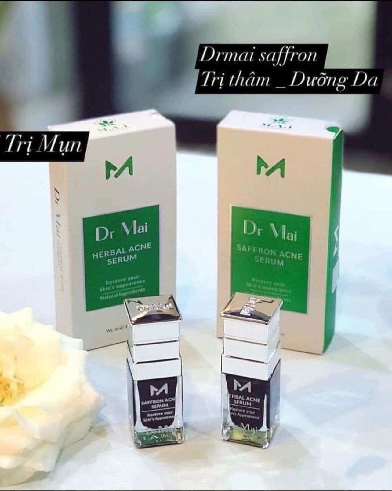 Serum Dr.MAI - hỗ trợ đẩy mụn, giảm thâm, sáng đều màu da
