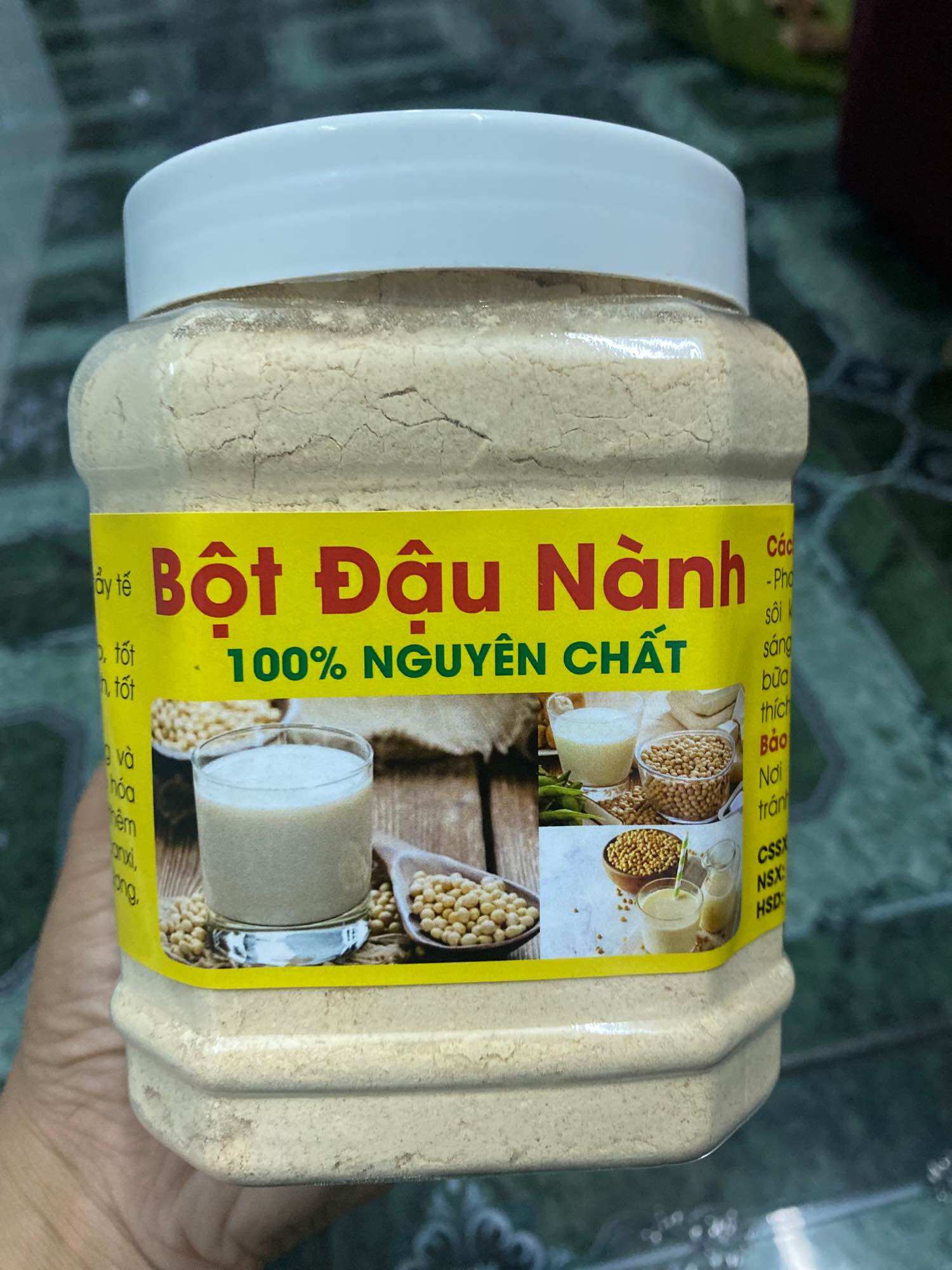 450gr bột đậu nành rang xay nguyên chất