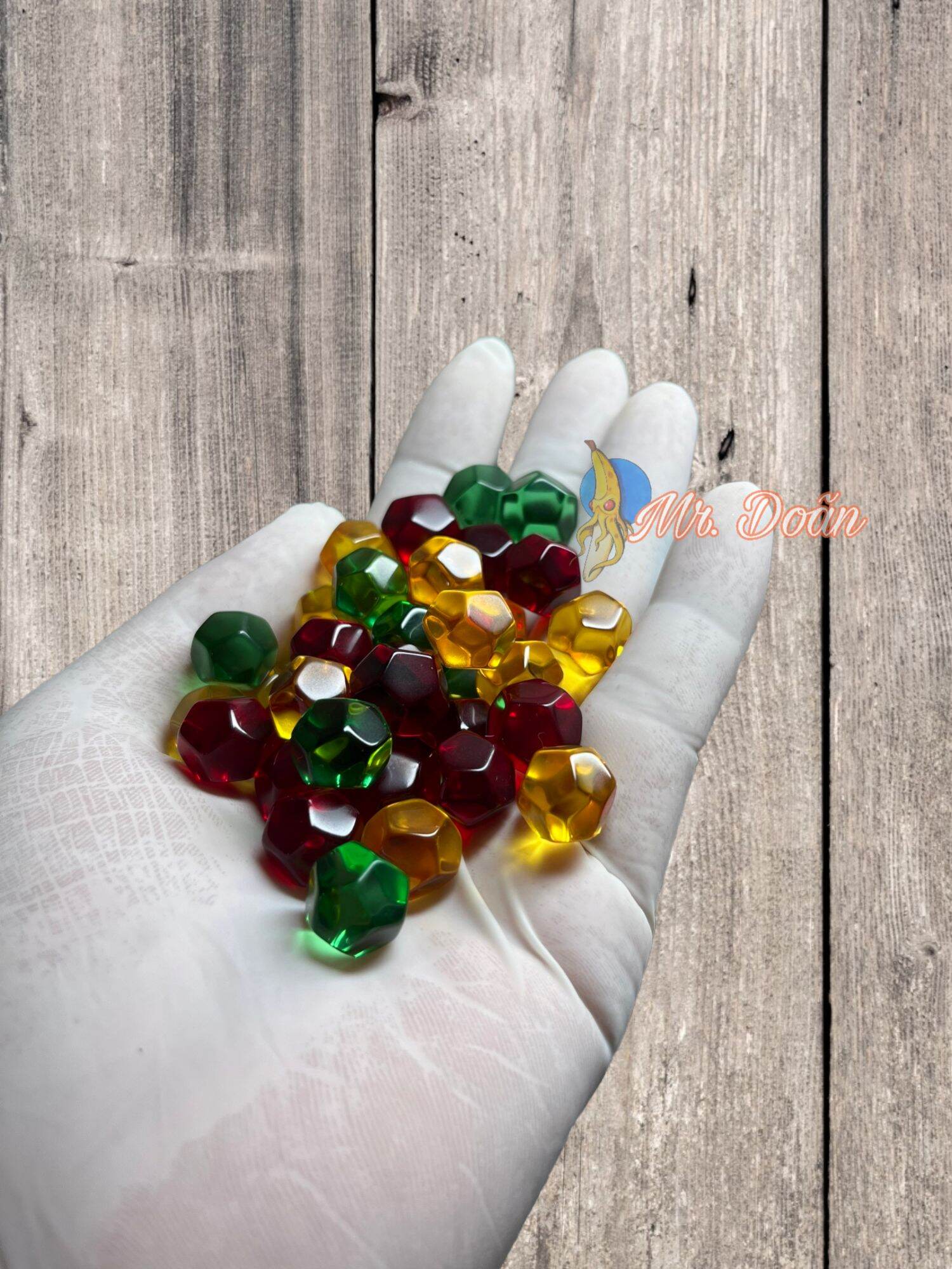 bi hạt lựu nhiều size