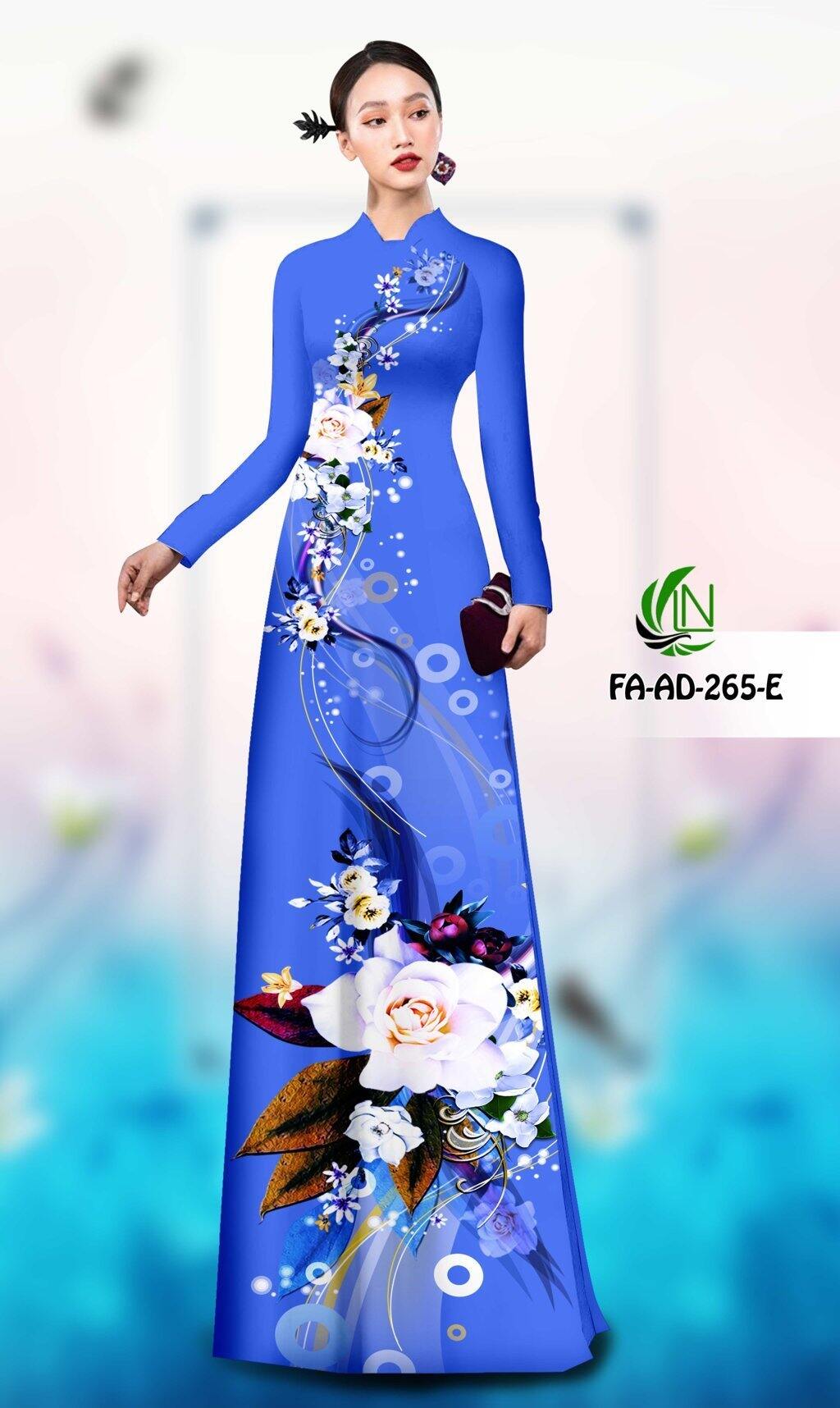VẢI ÁO DÀI 3D BỘ /VẢI KHÔNG MAY