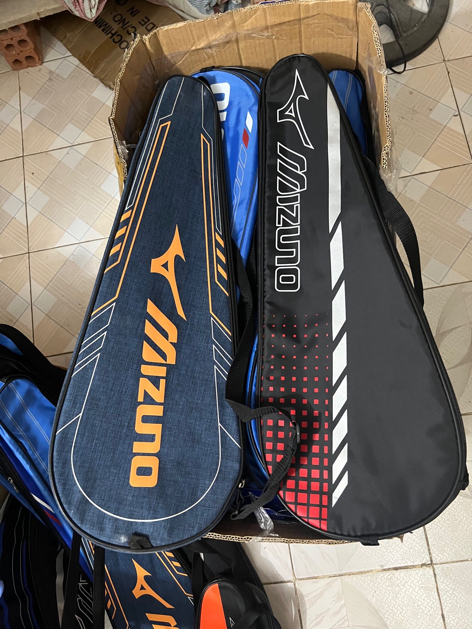 Túi đựng vợt cầu lông Mizuno