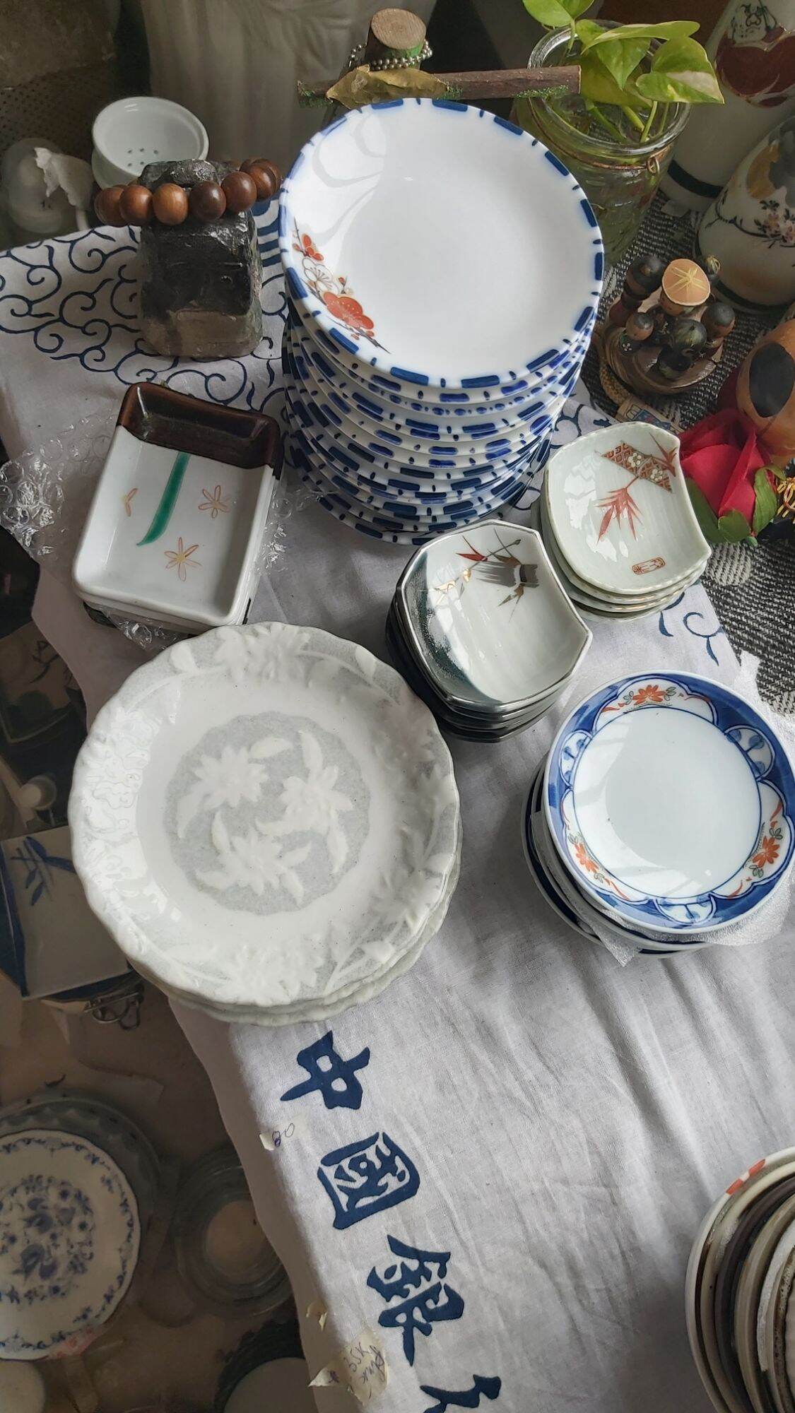 Dĩa nhỏ chén chấm đồng giá 19k GỐM SỨ NHẬT