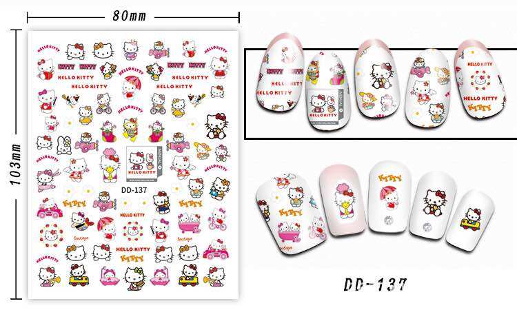 Tấm sticker dán móng tay siêu đẹp