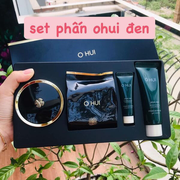SÉT PHẤN NƯỚC OHUI ĐEN MẪU MỚI NHẤT  SIÊU ĐẸP
