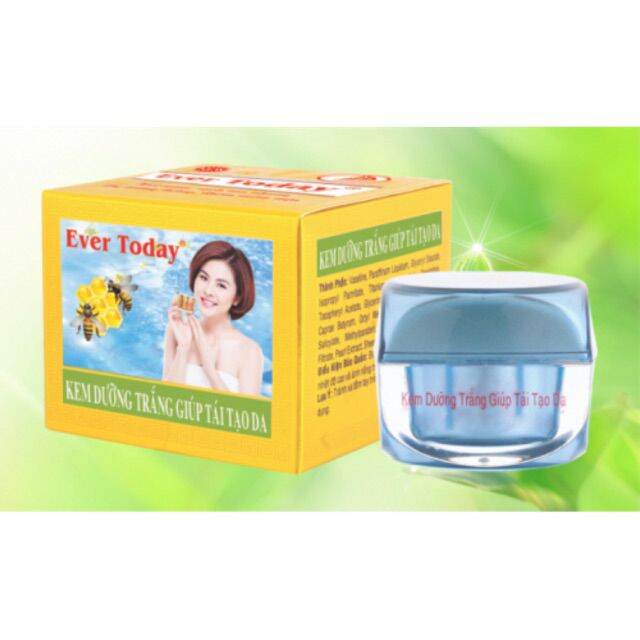 Kem dưỡng trắng tái tạo da ever today 6g