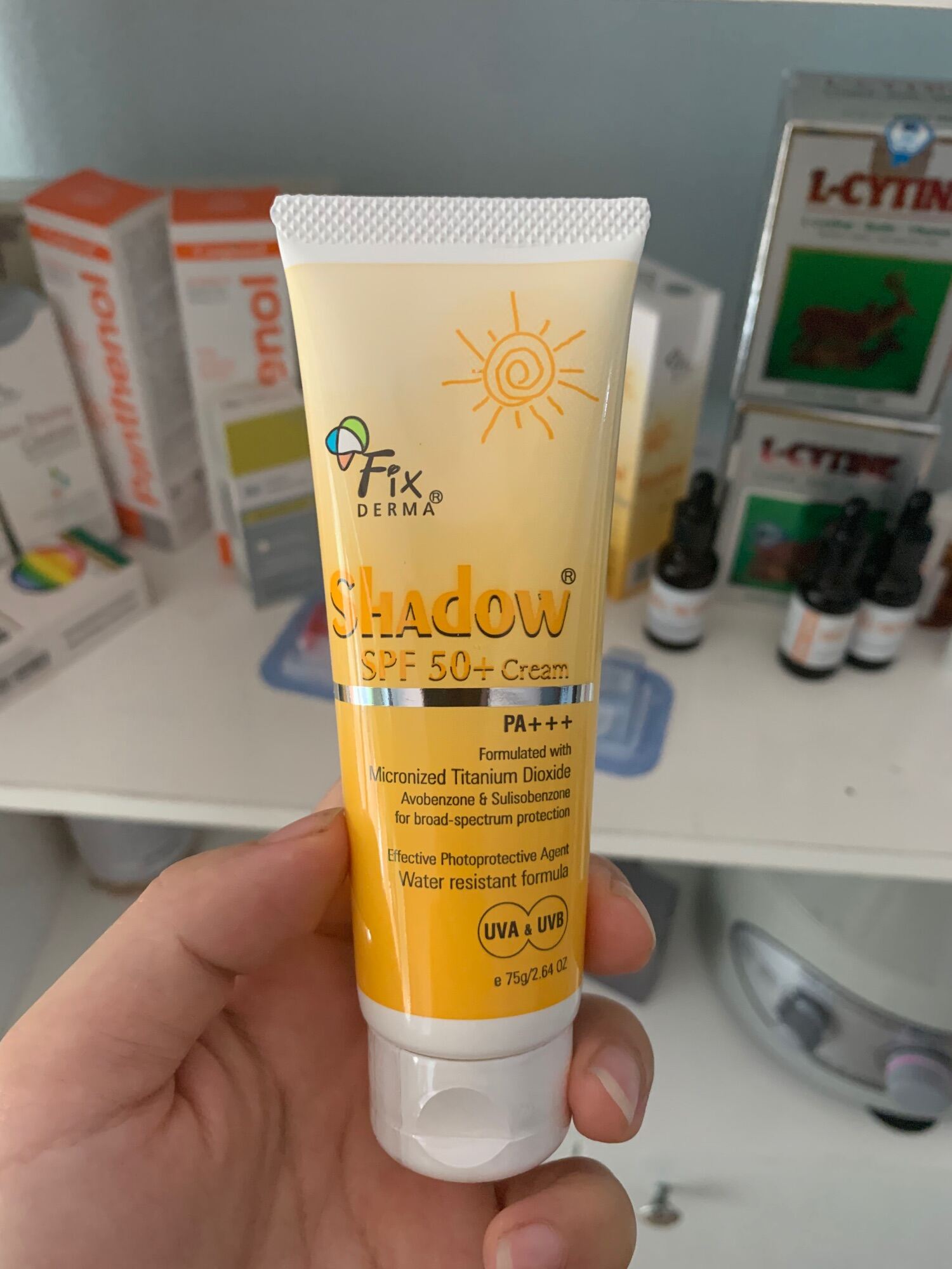 Kem Chống Nắng Fix Derma Shadow Spf 50+ Cream