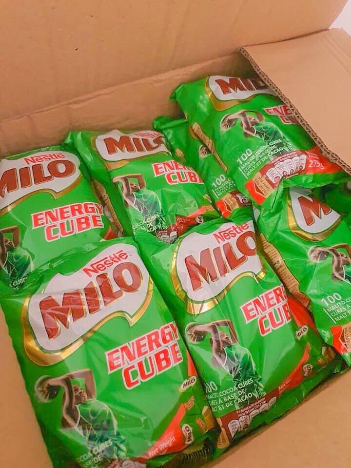 Kẹo Milo Cube Thái Lan 100 Viên (Gói To 275G)