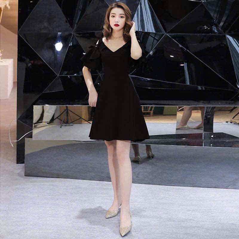 Đầm đan dây tay Big size