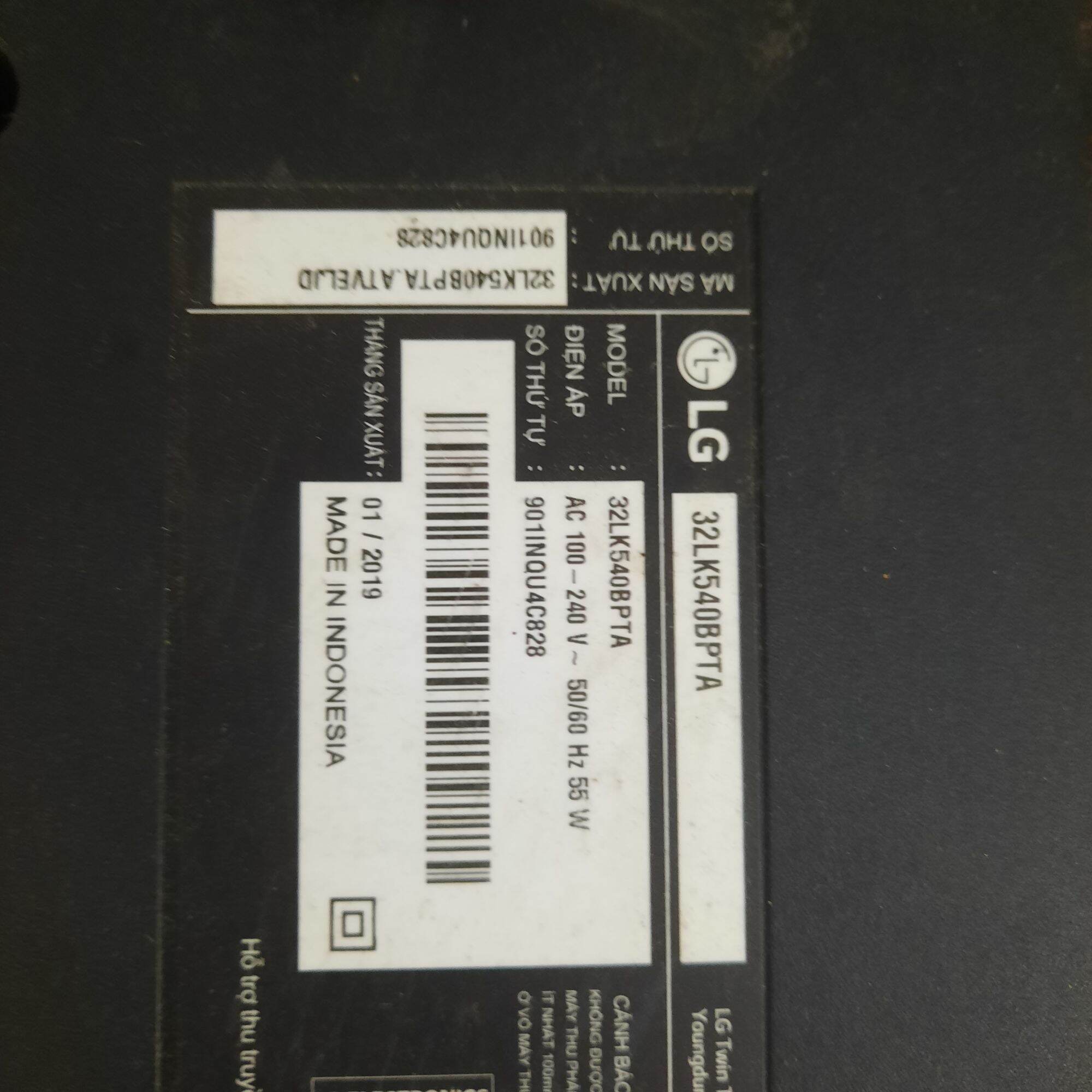 Bo mạch tivi LG 32LK540