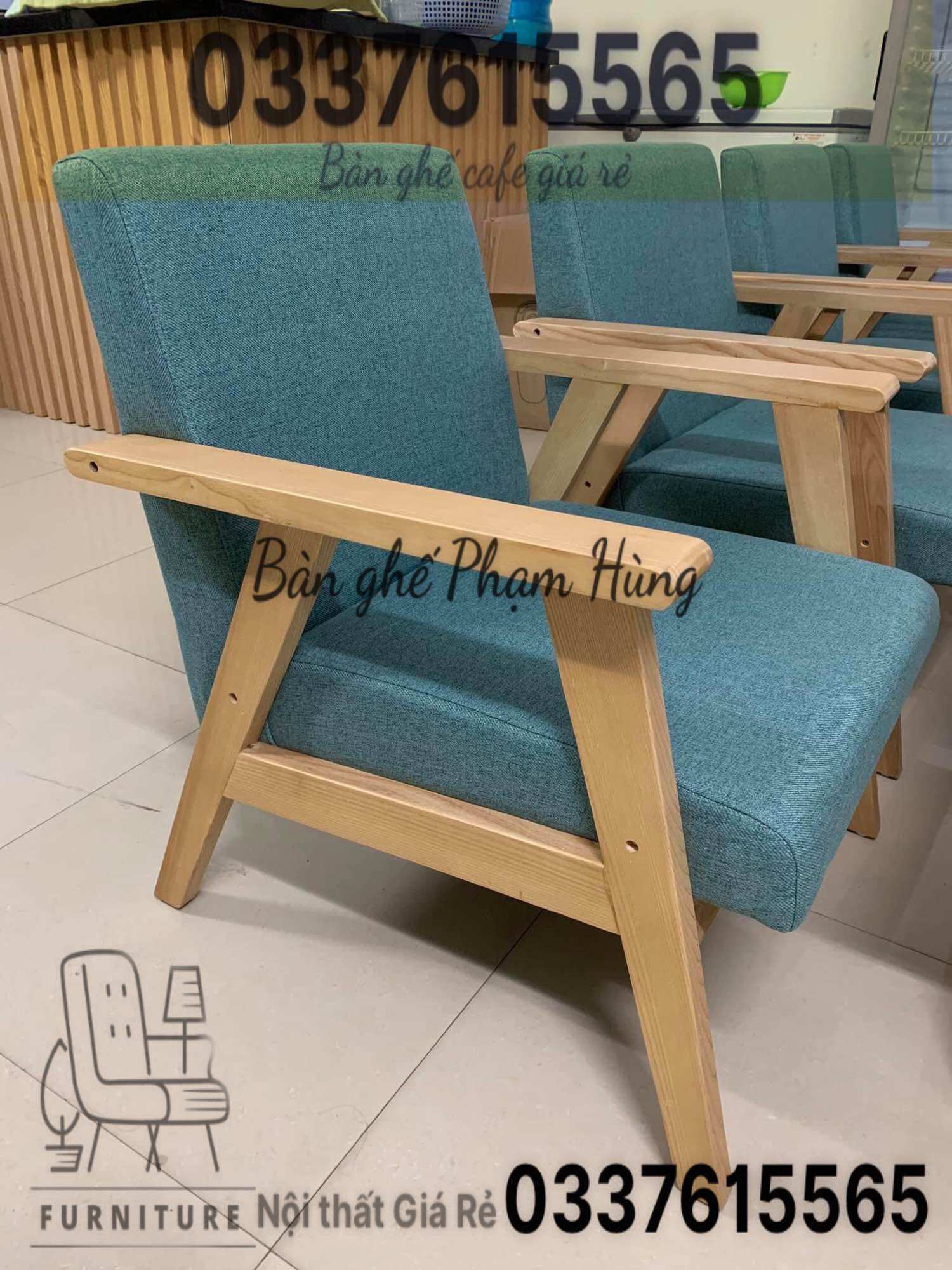 Ghế sofa cafe , ghế decor khách sạn nhà hàng