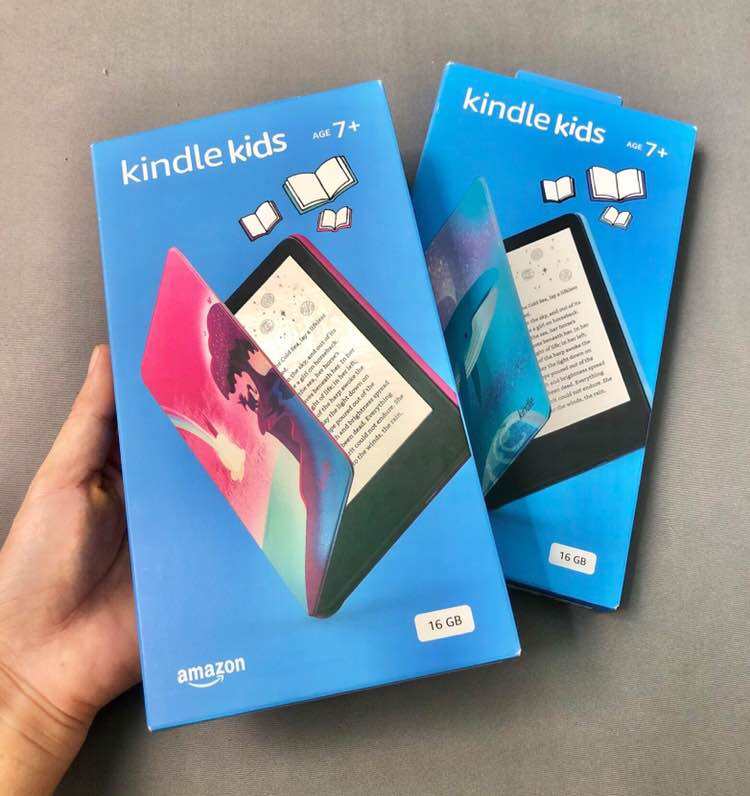 Máy đọc sách New Kindle 2022 bản kids 16Gb  kèm cover