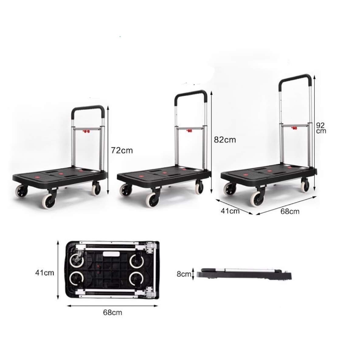 Xe đay hang gập gọn hoan toàn pt96