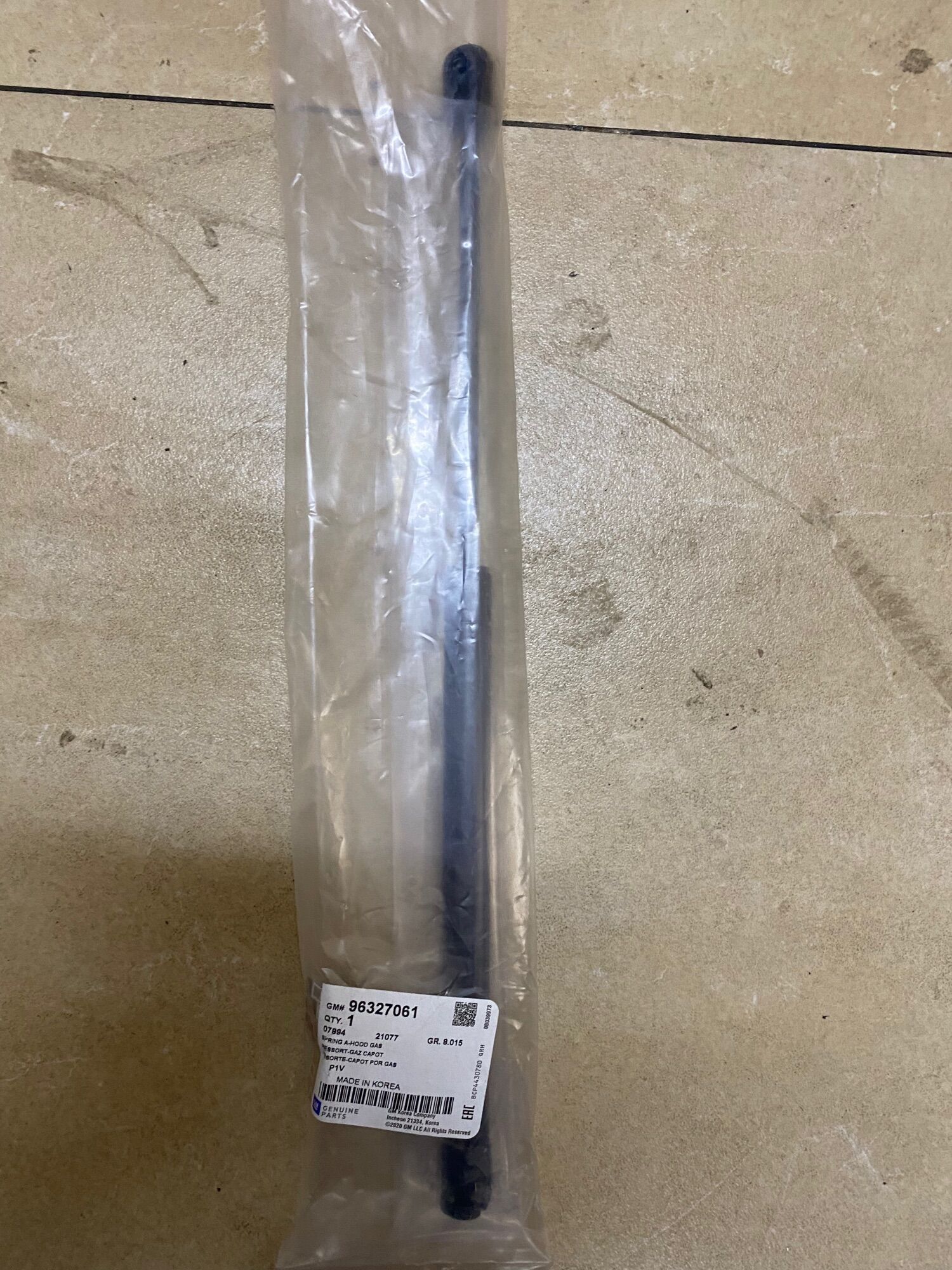 Thanh chống nắp capo magnus,captival gm:96327061