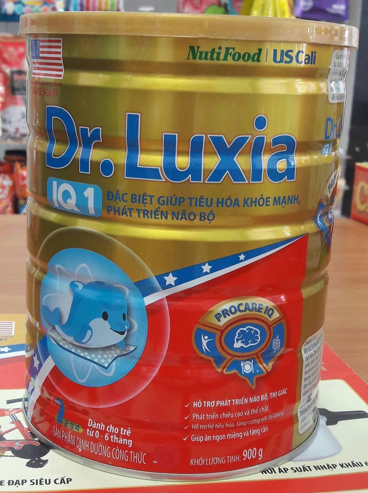 Sữa bột Dr. Luxia IQ số 1 850g mẫu cũ