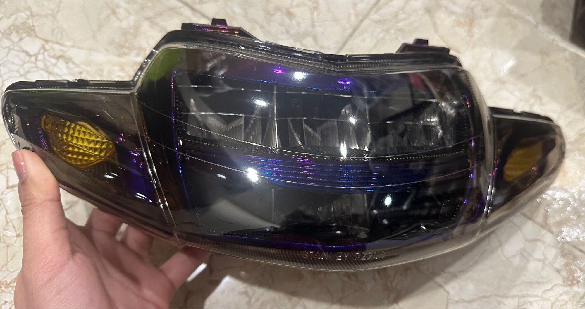 Pha led 2 tầng xe wave nhỏ, wave tq, wave zx, wave 2 bóng