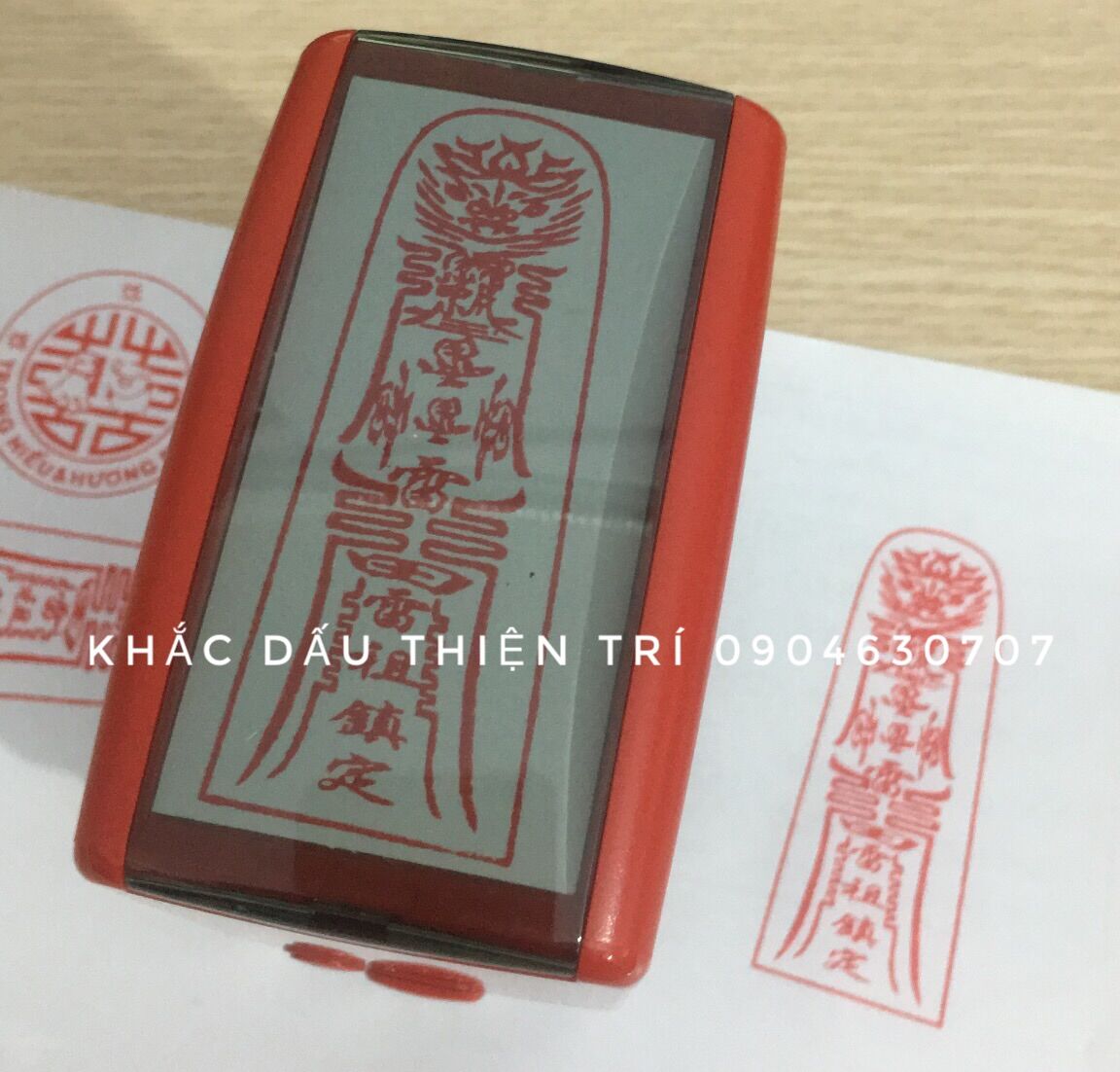 Dấu thẩm tra, thẩm định Shiny S830/S 829,dấu logo