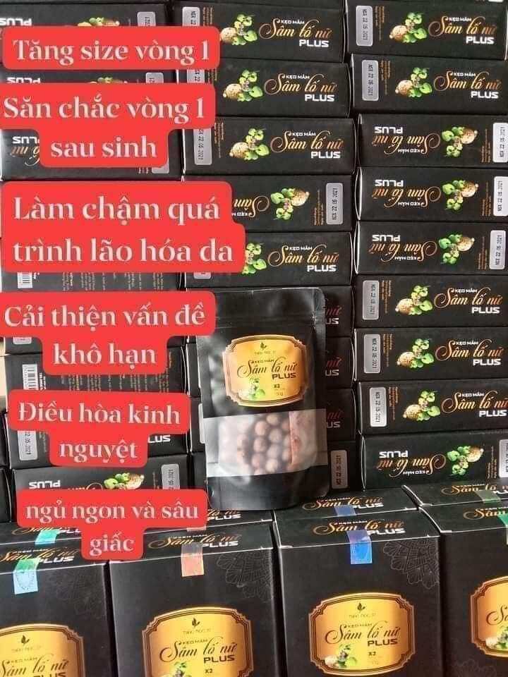 kẹo mầm SÂM TỐ NỮ tăng vòng 1