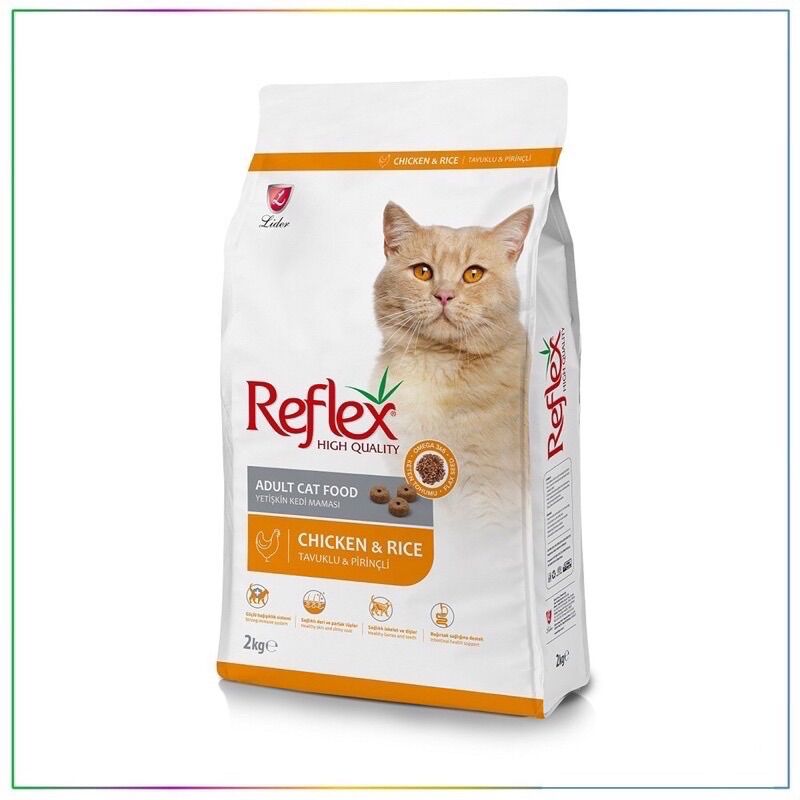 💥 Thức ăn hạt khô cho mèo trưởng thành REFLEX ADULT - gói 2kg 💥 thức ăn cho mèo
