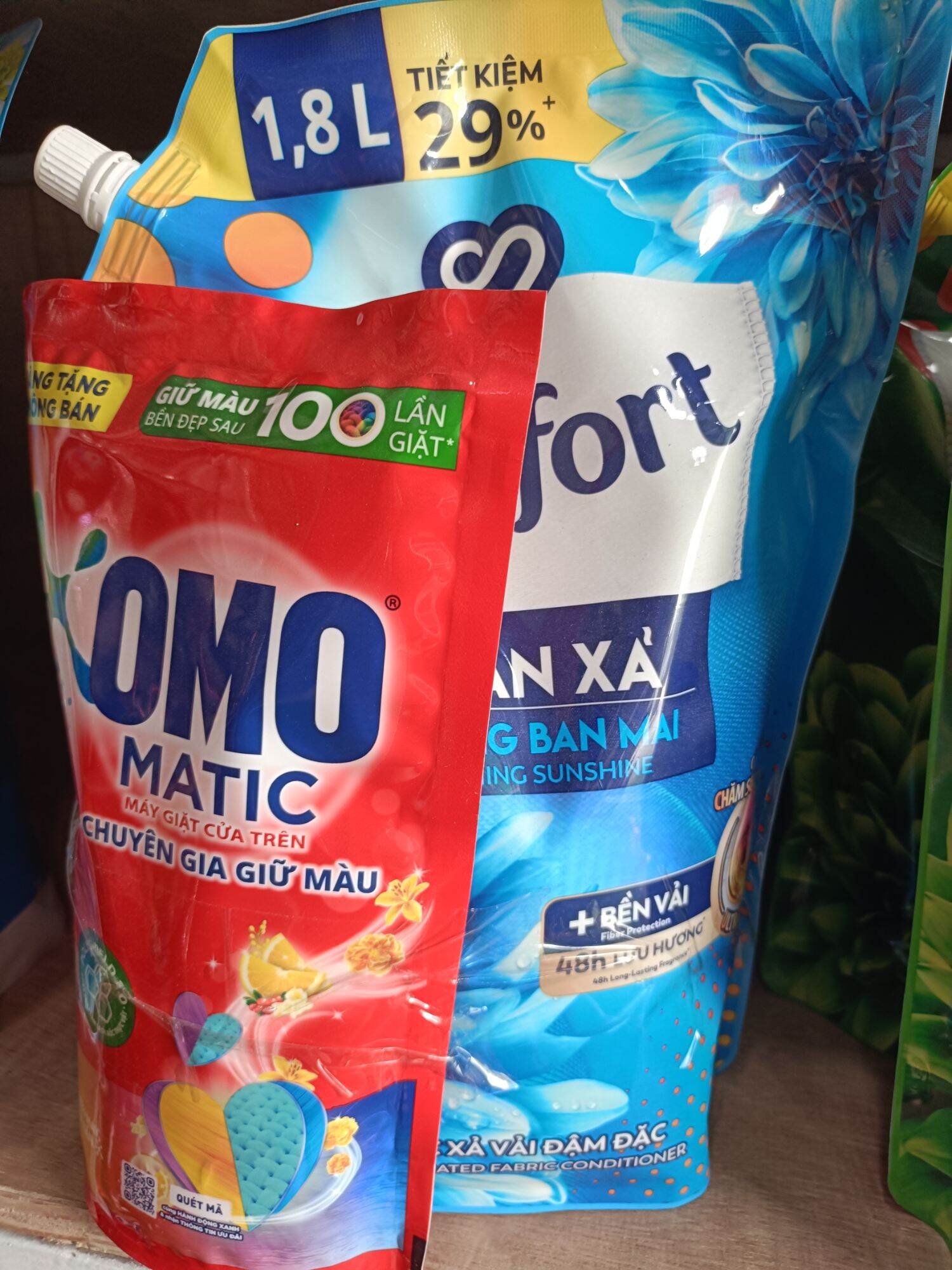 1.8L bag deep care Comfort fabric softener
