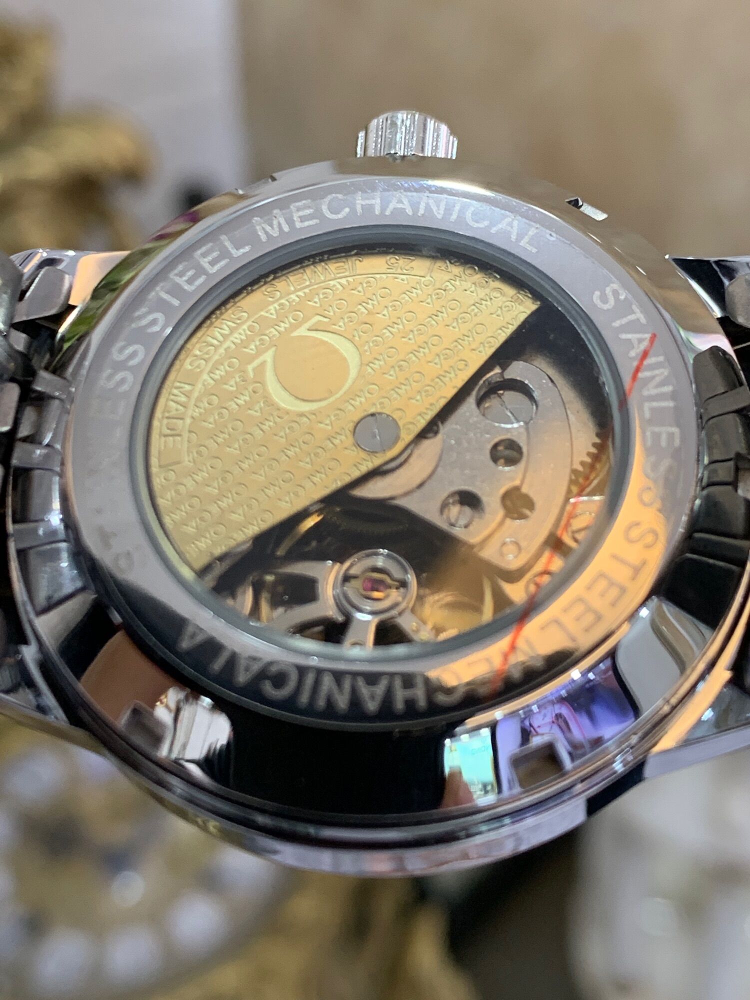 Đồng hồ Nam cơ Omega