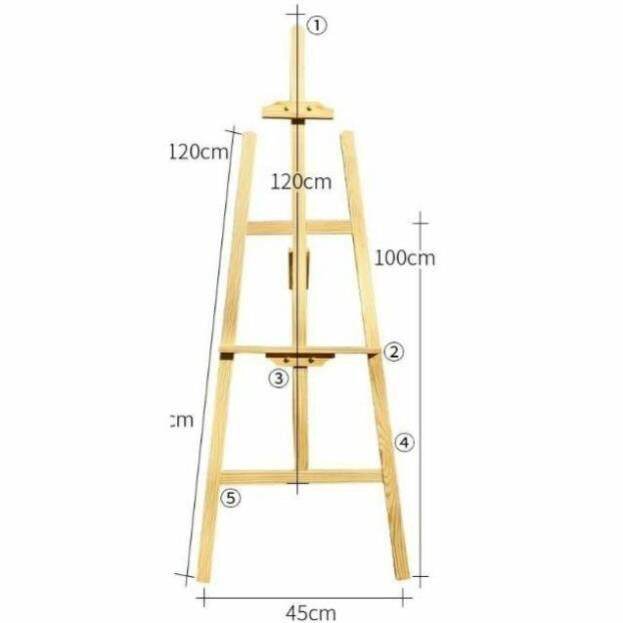giá vẽ gỗ hàng loại 1