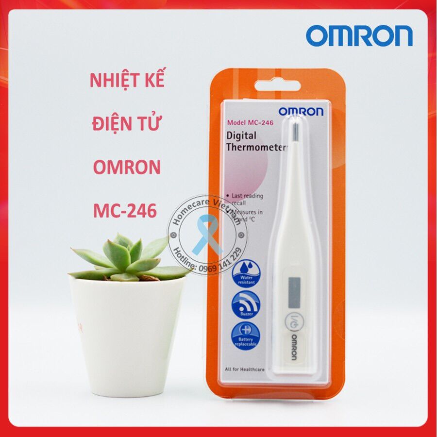 Nhiệt kế điện tử omron dạng bút MC246