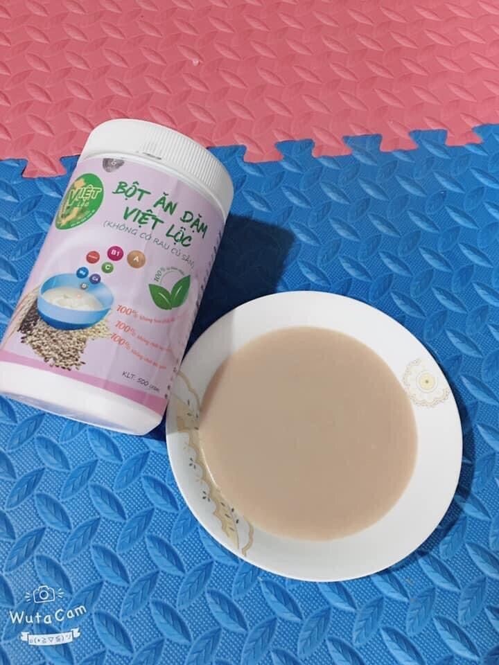 Bột ăn dặm không có rau củ dành cho bé từ 4-10 tháng