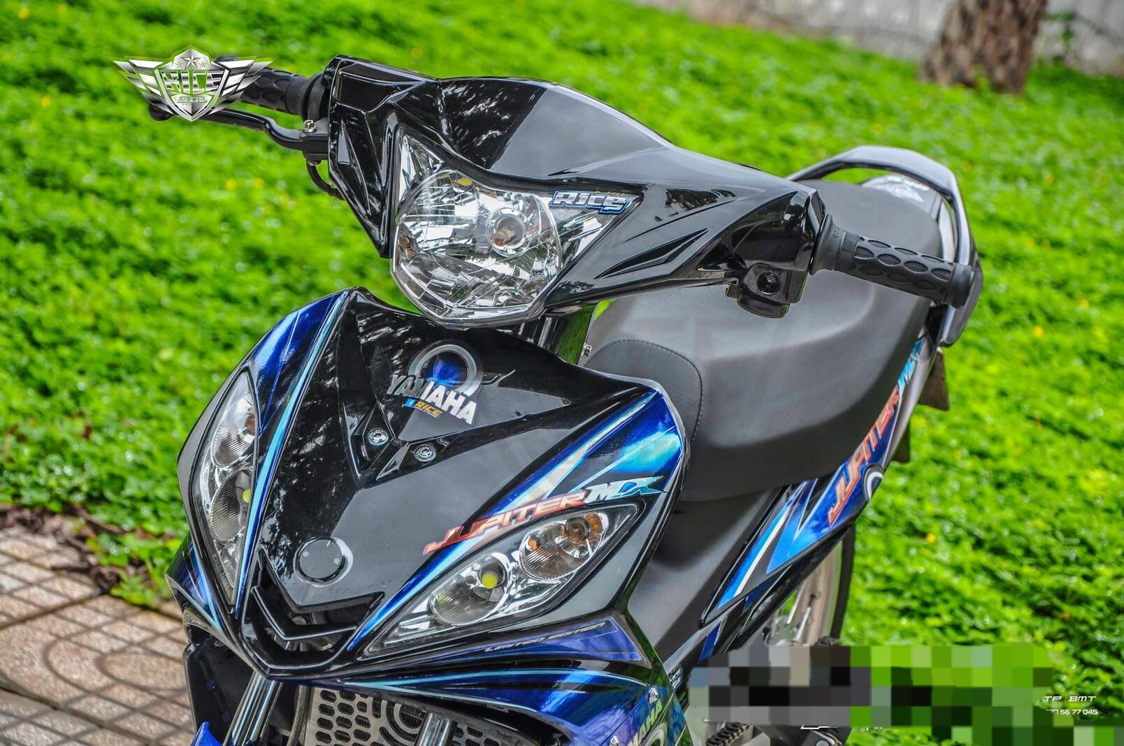 Tem rời exciter 2010 đen xanh
