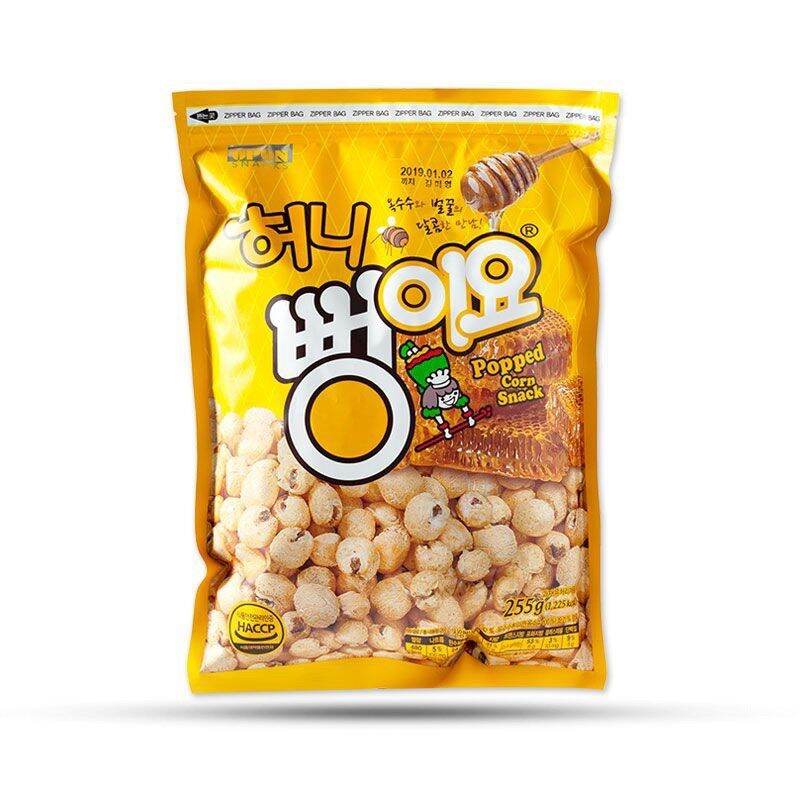 Bỏng ngô Hàn Quốc vị mật ong túi 255g