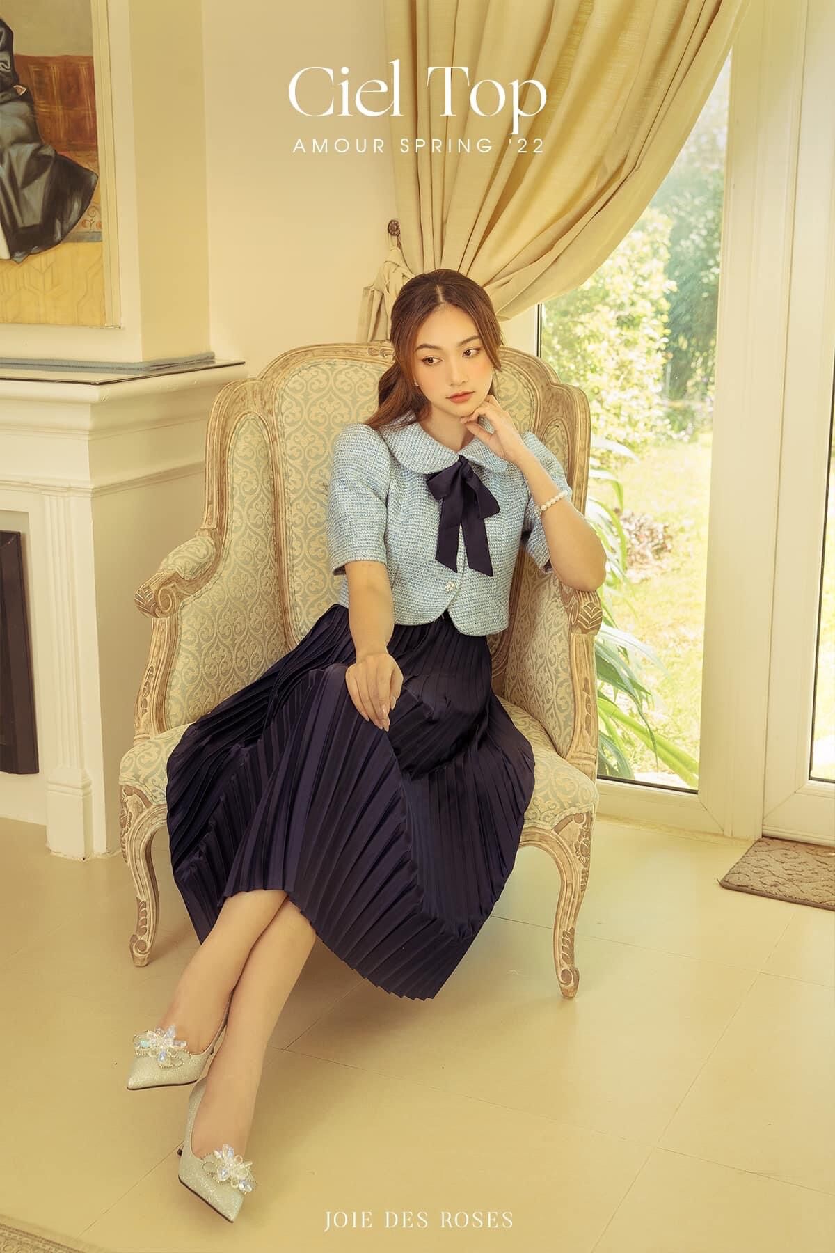 Áo dạ tweed Ciel Top