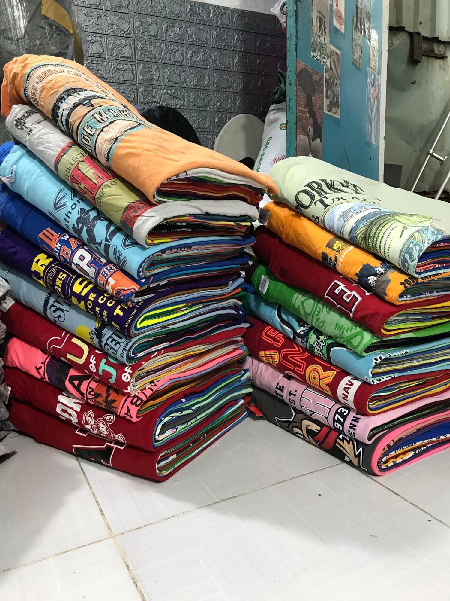 5 áo thun mỹ 2hand