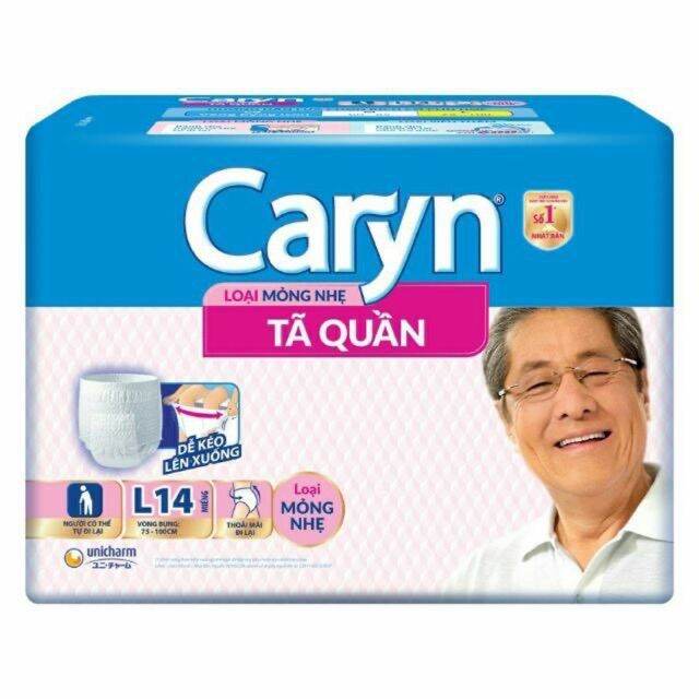 Tã quần người lớn caryn m16, l14, xl12
