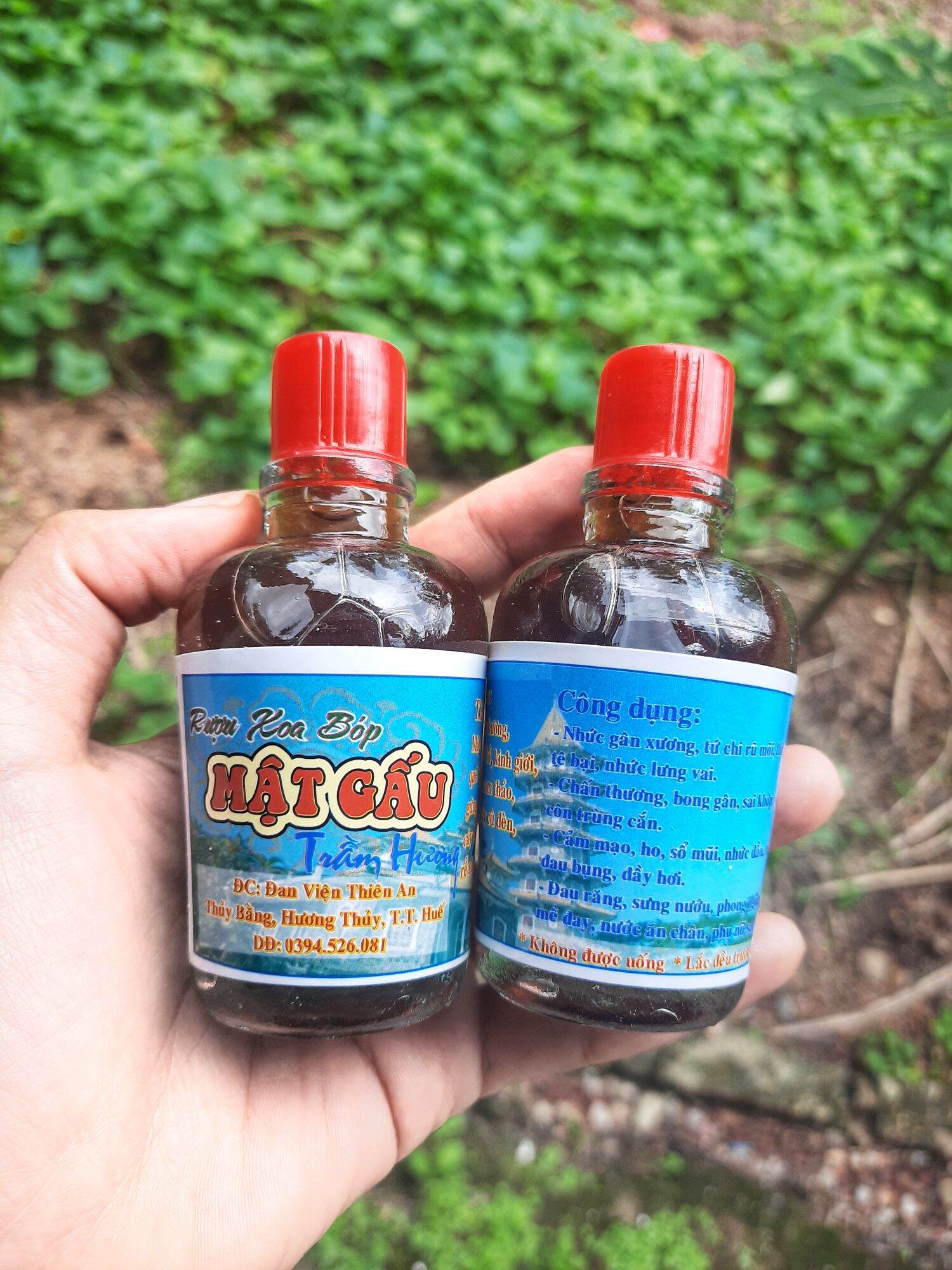 Dầu xoa bóp cây mật gấu (Đan viện Thiên An)