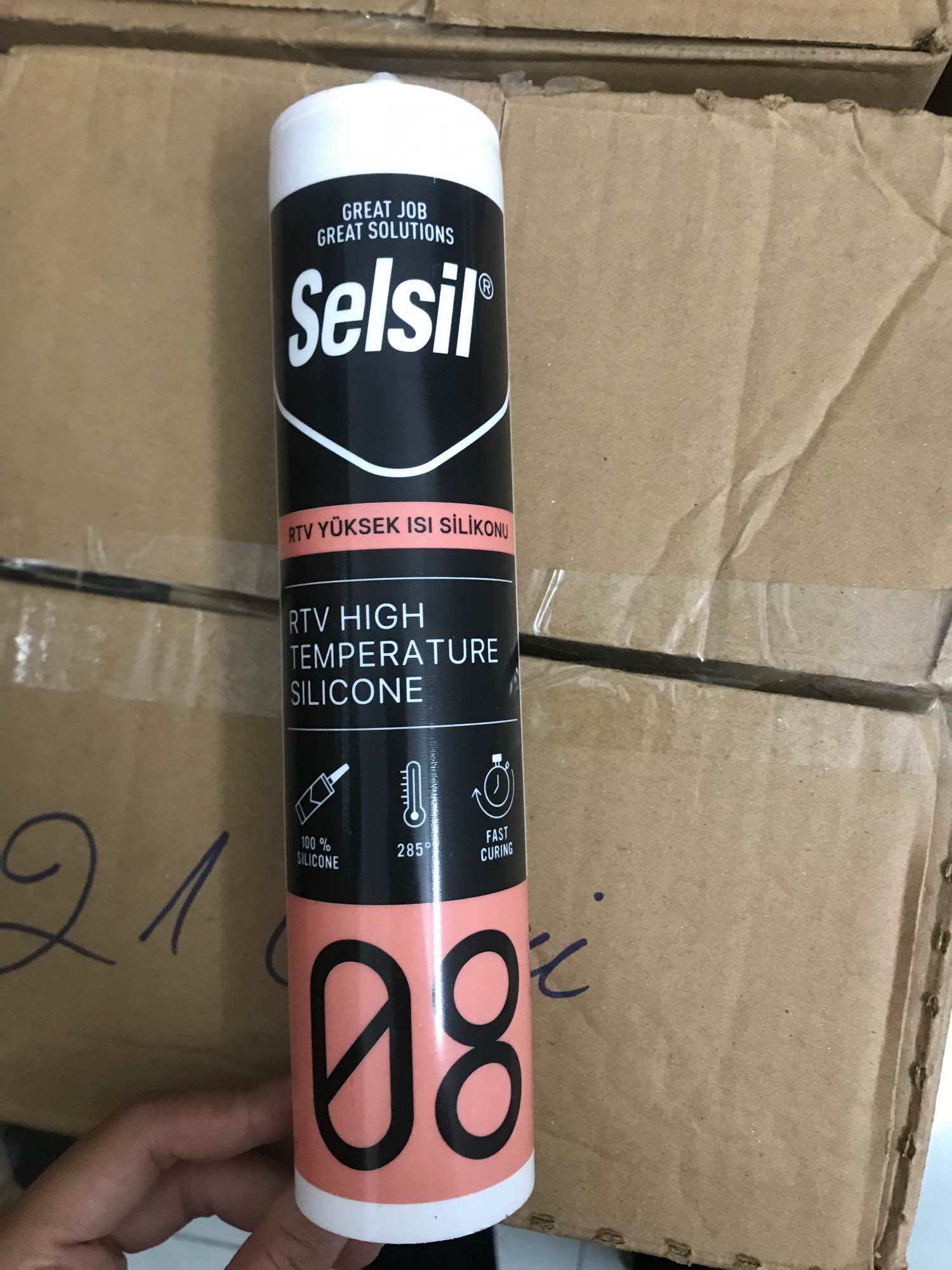 KEO SILICONE CHỊU NHIỆT CAO SELSIL RTV HIGH TEMPERATURE