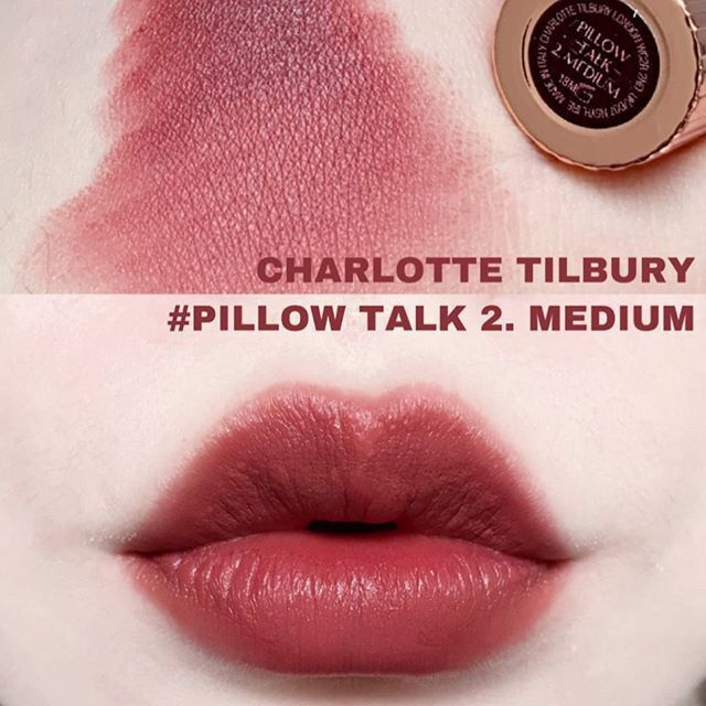 ( bill mỹ 🇺🇸) son lì charlotte tilbury màu Pillow talk