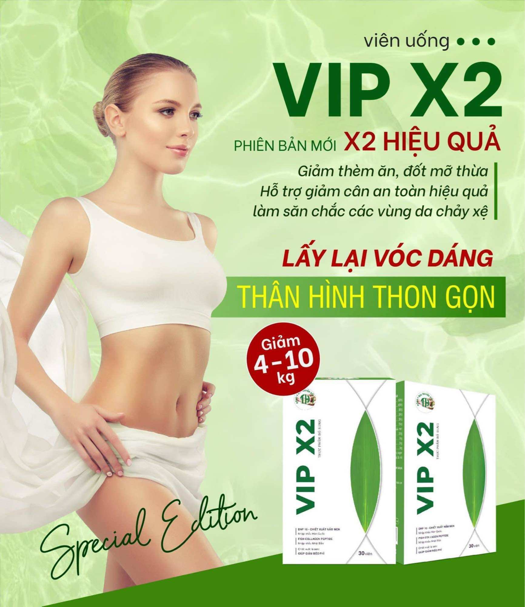 [xã kho] giảm cân Tiến Hạnh + tặng detox