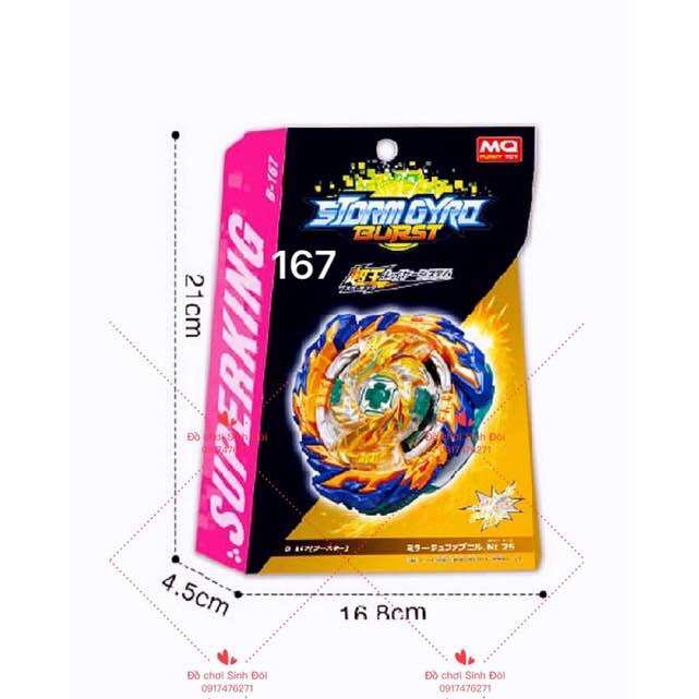 Con quay beyblade 167- đồ chơi vận động