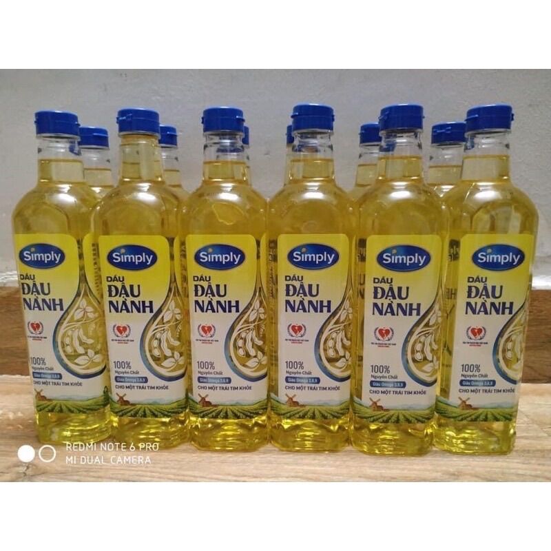 Dầu ăn Simply 1 lít