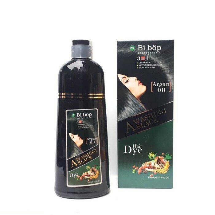 [Hcm]Dầu Gội Phủ Bạc Bibop Nhật 500Ml