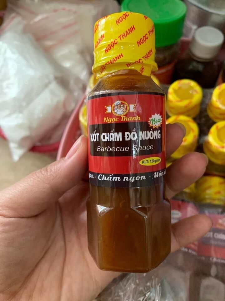 Sốt chấm đồ nướng thơm ngon đặc sánh lọ 120g