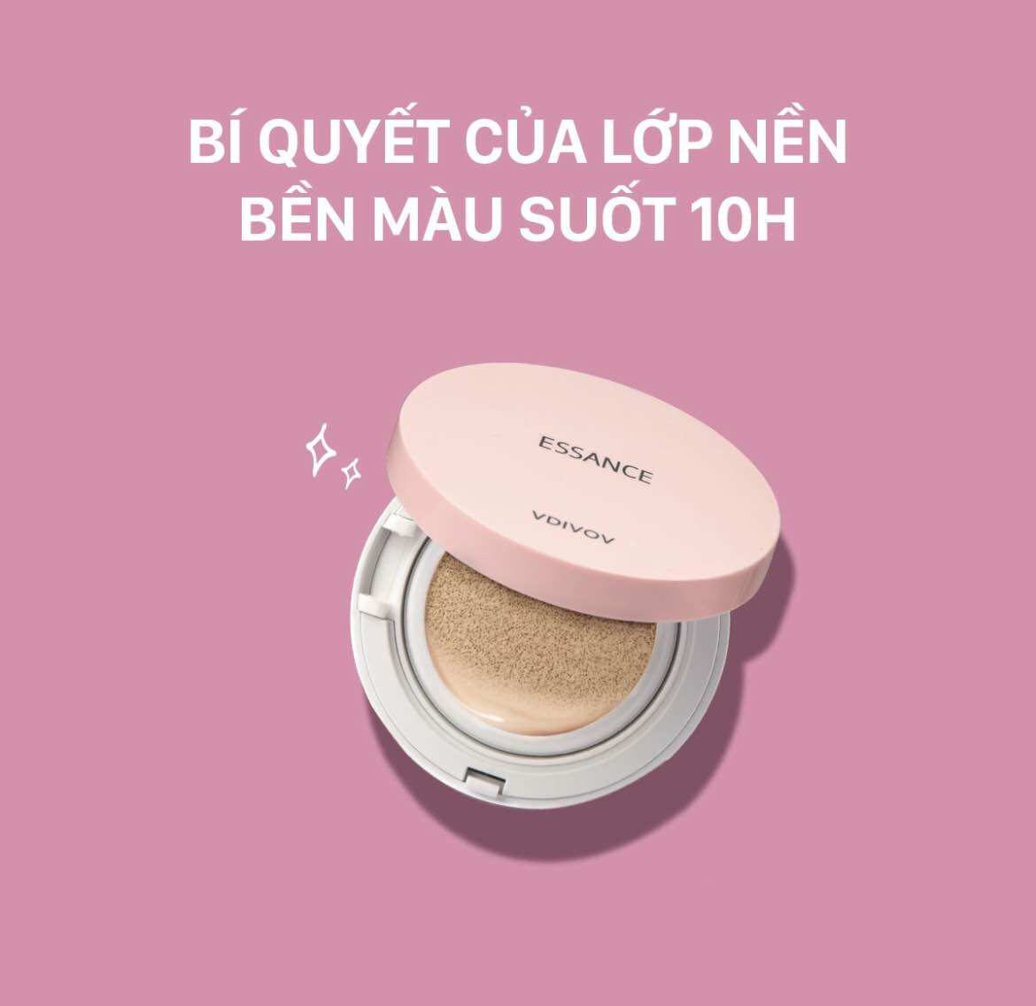 Phấn nước essance veil fit cushion spf50+/pa+++ 15g. date 2026