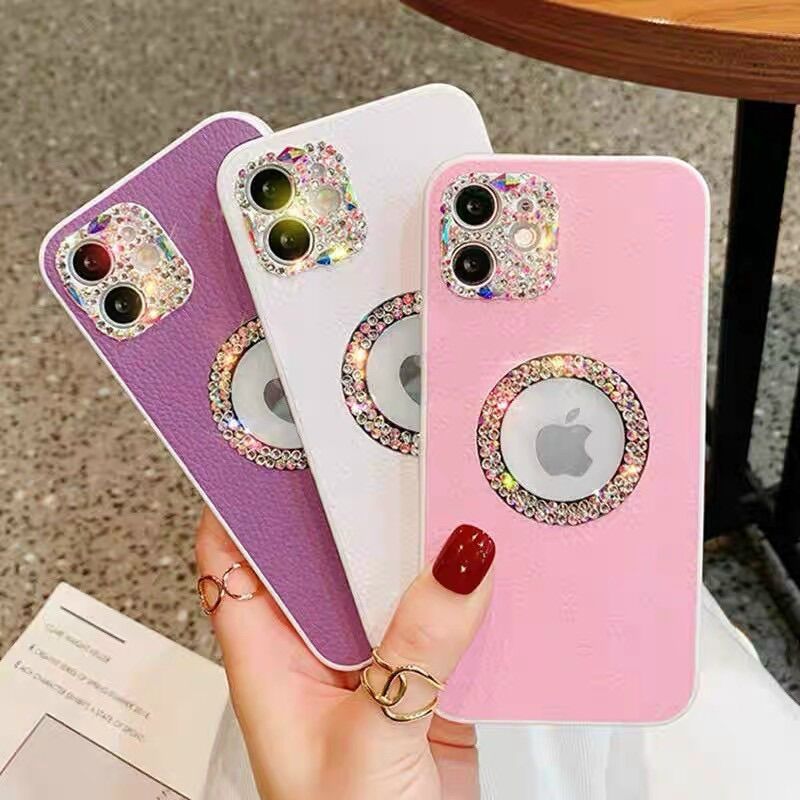 Ốp hở táo, mắt cam đính đá
